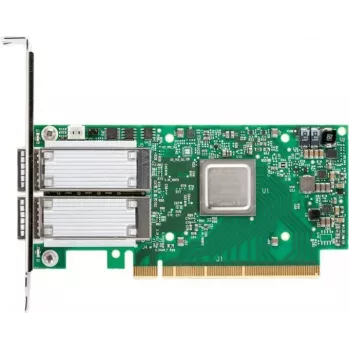 Mellanox NVIDIA ConnectX-5 EN MCX516A-CDAT Netzwerkadapter - 100GbE Dual-Port QSFP28 PCIe 4.0 x16 Full-Height Bracket Black