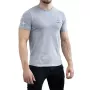 Herren Delta T-Shirt Grau XL - 100% Baumwolle Rundhalsausschnitt