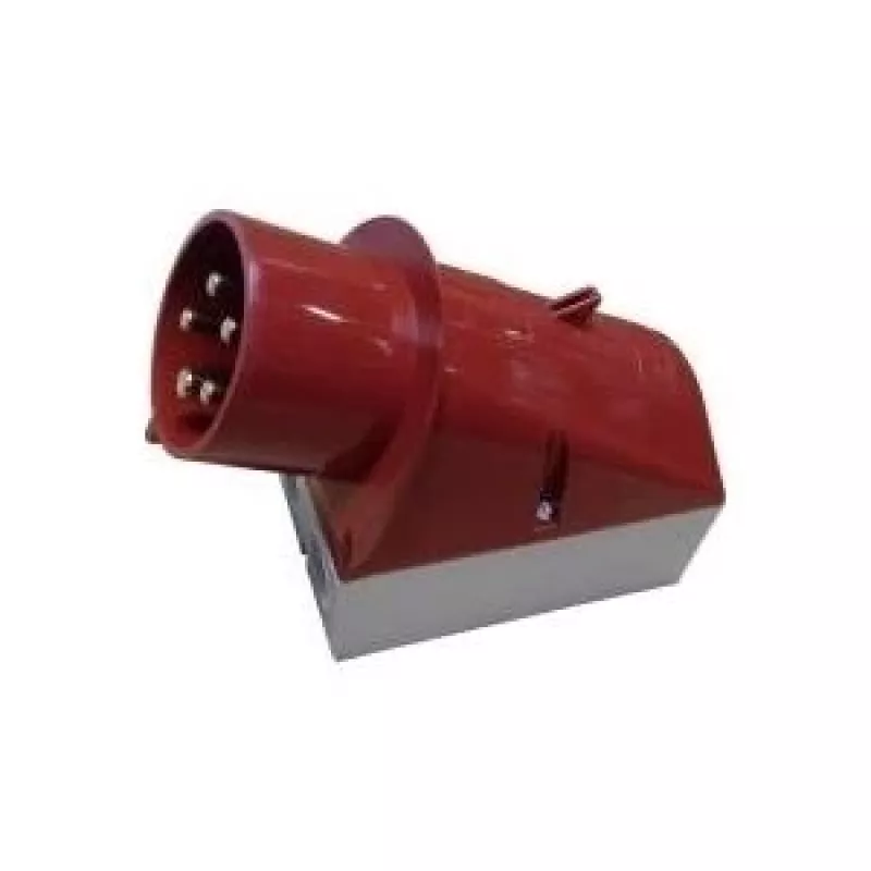 MENNEKES 354 Wand-Gerätestecker, 32 A, 5-polig, 400 V, 6h, IP44