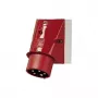 MENNEKES 354 Wand-Gerätestecker, 32 A, 5-polig, 400 V, 6h, IP44