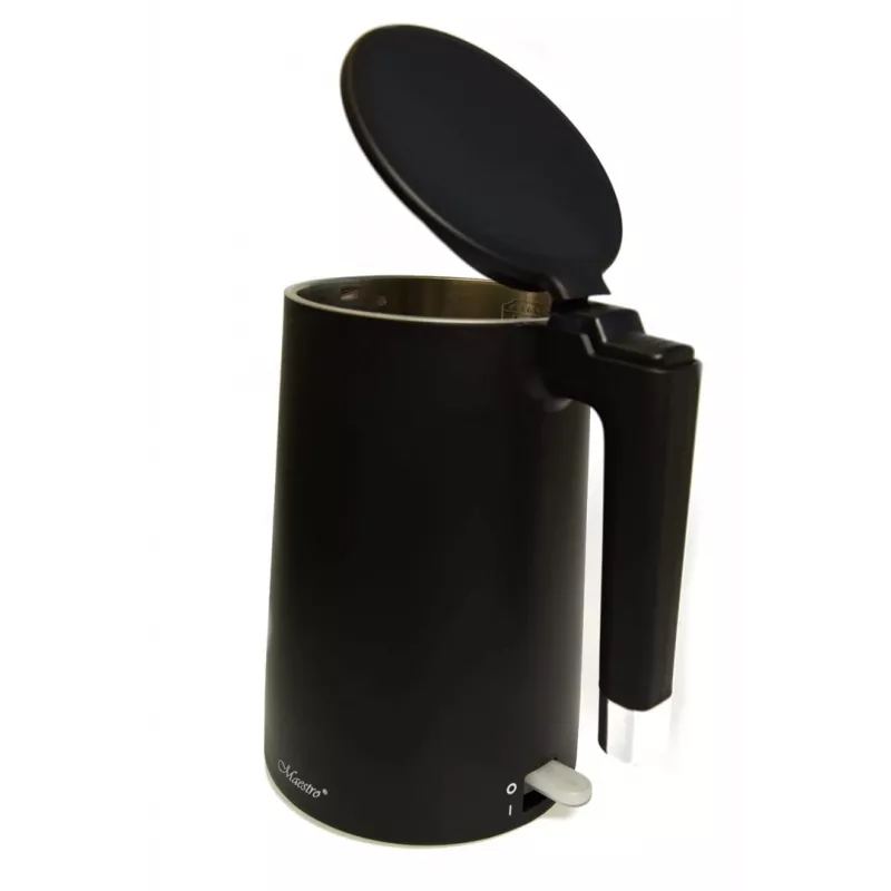 MEO Elektrischer Wasserkocher 1,7L MR-026-BLACK Maestro, Schwarz