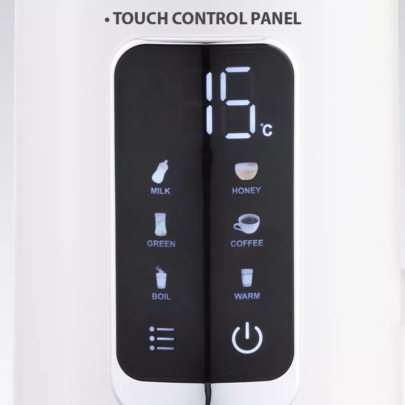 MEO Maestro Elektrischer Wasserkocher mit Temperaturregelung 1,7L 2200W