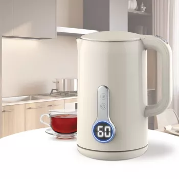 MEO Maestro MR-025-IVORY Elektrischer Wasserkocher, Ivory