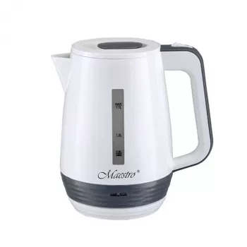 MEO Maestro MR-033-WHITE Wasserkocher 1,7 l 2200 W, Weiß