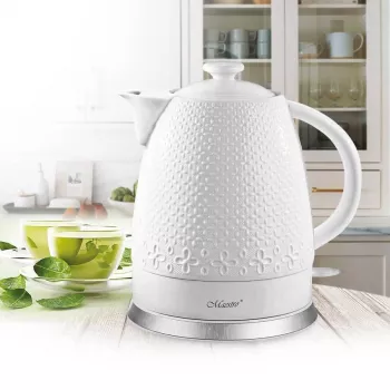 MEO MR-073 MAESTRO Keramik-Wasserkocher 1,5 l 1500 W Weiß
