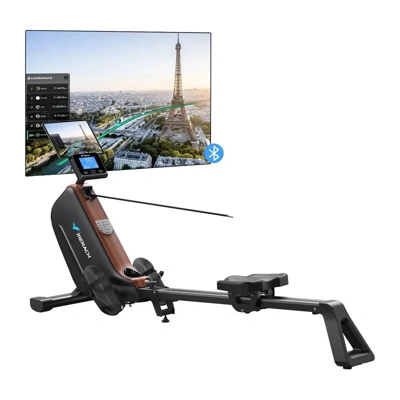 MERACH MR-R15B3-EU Magnetrudergerät - klappbar, Bluetooth, 16 Widerstandsstufen, max. Benutzergewicht 150 kg