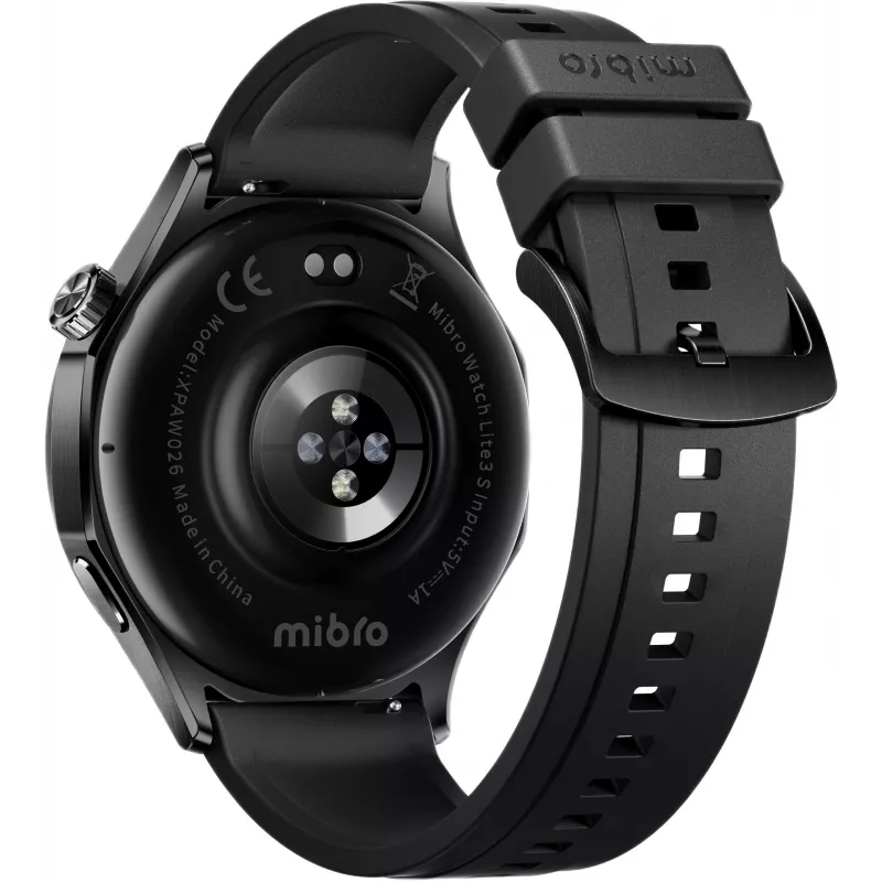 Mibro Watch GT Smartwatch, Schwarz, 2 Armbänder