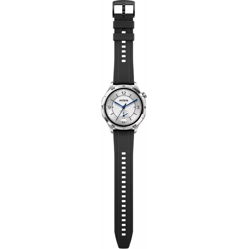 Mibro Watch GT Smartwatch, Silber, 2 Armbänder