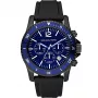 Michael Kors MK8165 Herren-Quarzuhr, 46 mm, schwarzes/blaues Zifferblatt