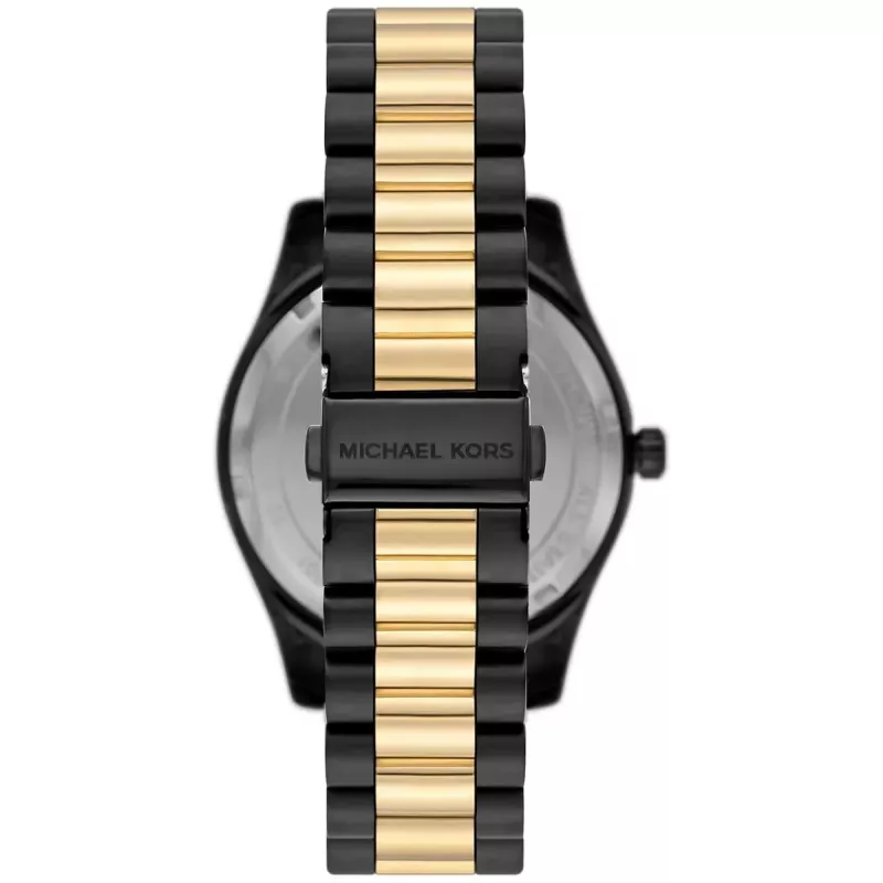 Michael Kors MK8948 Unisex Quarzuhr, 45 mm, Schwarz