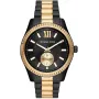 Michael Kors MK8948 Unisex Quarzuhr, 45 mm, Schwarz