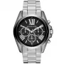Michael Kors MK5705 Herren Quarz Uhr, 42 mm, Silber/Schwarzes Zifferblatt
