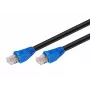 MICROCONNECT U/UTP CAT6 0.5m Outdoor Patch Cable – Schwarz