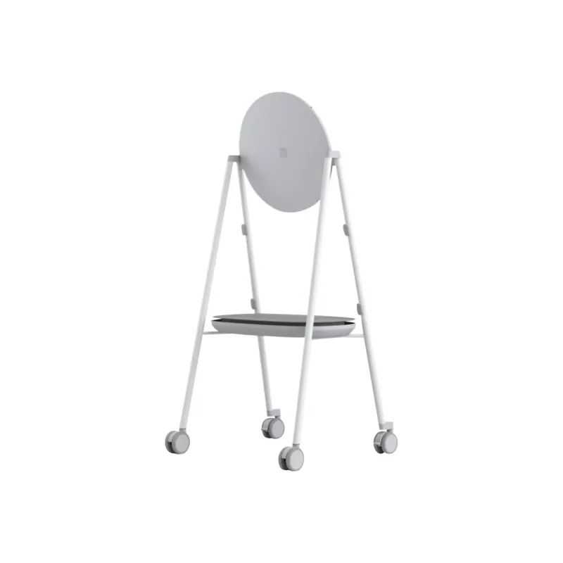 Microsoft Steelcase Roam Mobile Stand für Surface Hub 2S 50 Zoll - Multimedia-Wagen - Grau - Höhe 1661,2 mm - Gewicht 28,1 kg