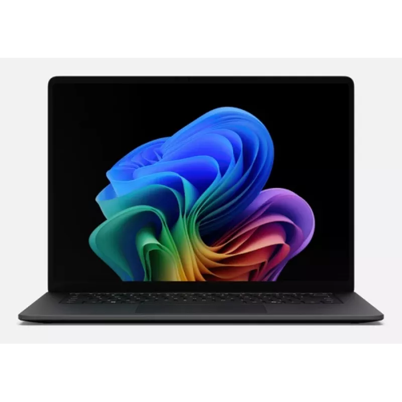 Microsoft Surface Laptop 8th Edition 15 Zoll, Snapdragon X2 Elite, 32GB RAM, 512GB SSD, Windows 11 Pro, Schwarz