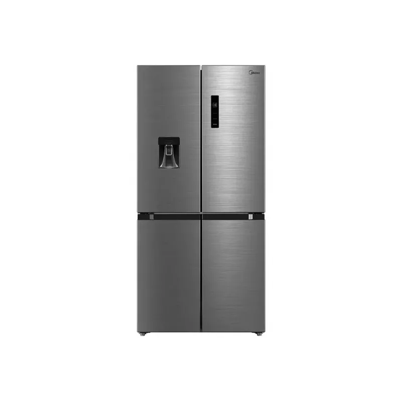 Midea Side-by-Side Kühlschrank MDRM632FGD46W, No Frost, 470 L, Edelstahl, Energieklasse D