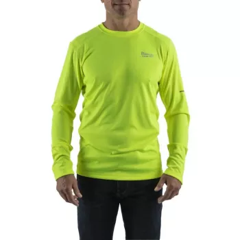 Milwaukee Langarm Arbeits-T-Shirt Hellgelb WWLSYL-M