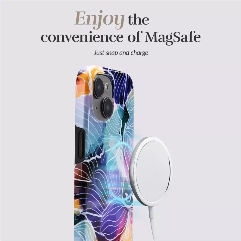 MIO Flowers Magsafe Kompatibel für iPhone 16 Pro