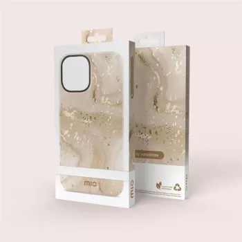 MIO Gold Marble Magsafe-kompatible Hülle für iPhone 16 Plus