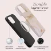 MIO Gold Marble Magsafe Kompatible Hülle für iPhone 16 Pro Max