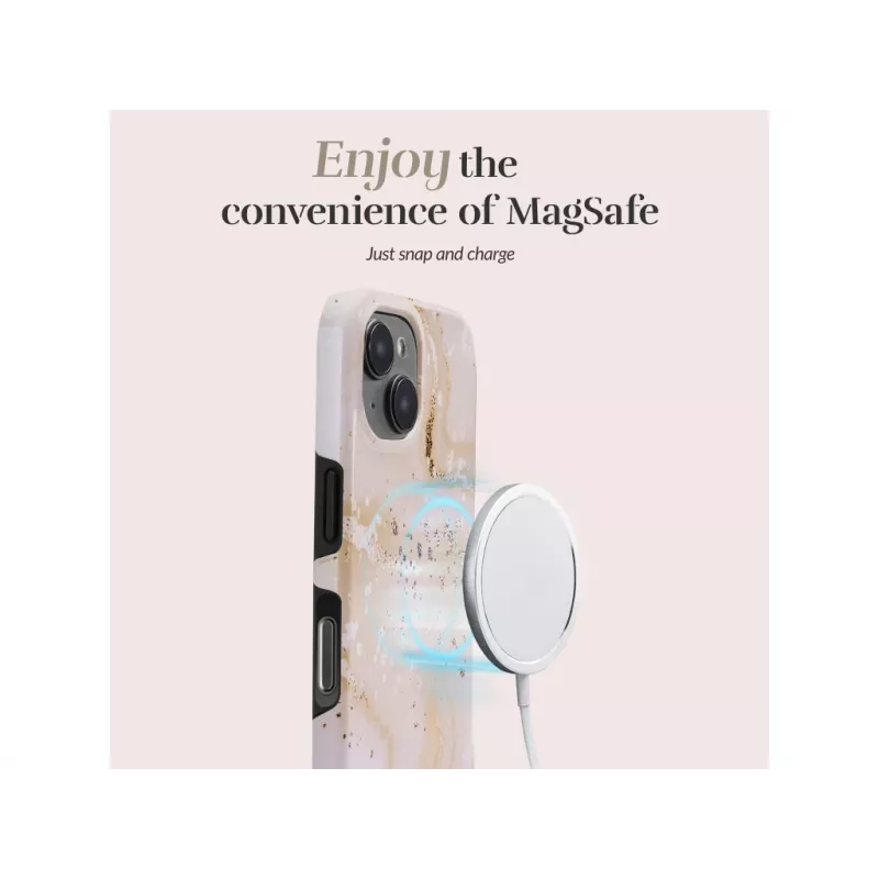 MIO Gold Marble Magsafe Kompatibel für iPhone 17