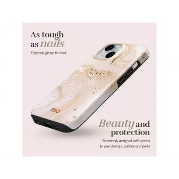 MIO Gold Marble Magsafe Kompatibel für iPhone 17