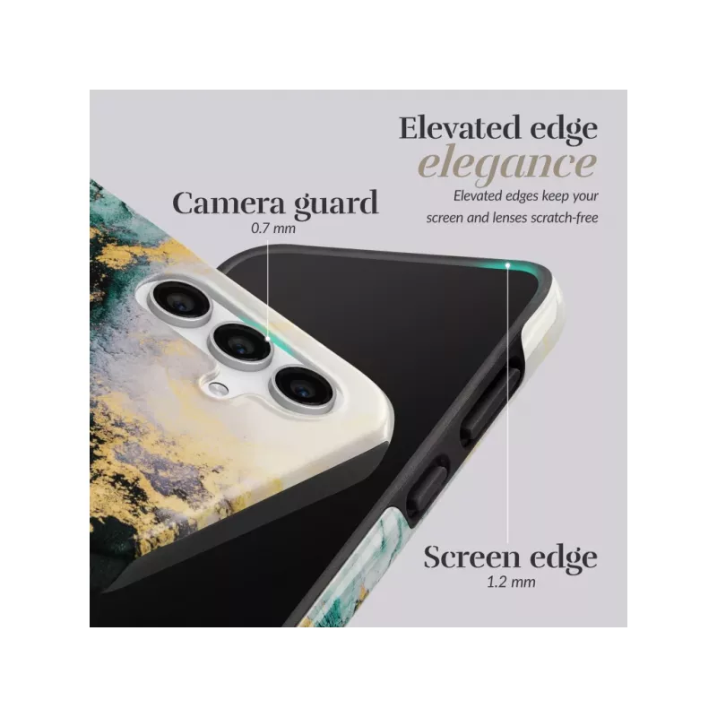 MIO Green Marble Magsafe-kompatible Hülle für Samsung S25 Ultra 5G