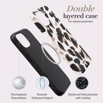 MIO Leopard Magsafe Kompatible Hülle für iPhone 16