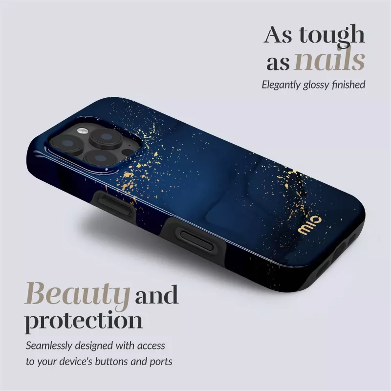 MIO Midnight Sparkle Magsafe Case kompatibel mit iPhone 16