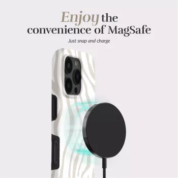 MIO Sandy Zebra Magsafe Case Kompatibel für iPhone 16