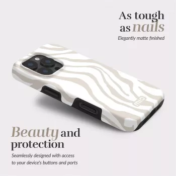 MIO Sandy Zebra Magsafe Case Kompatibel für Samsung S25+ 5G