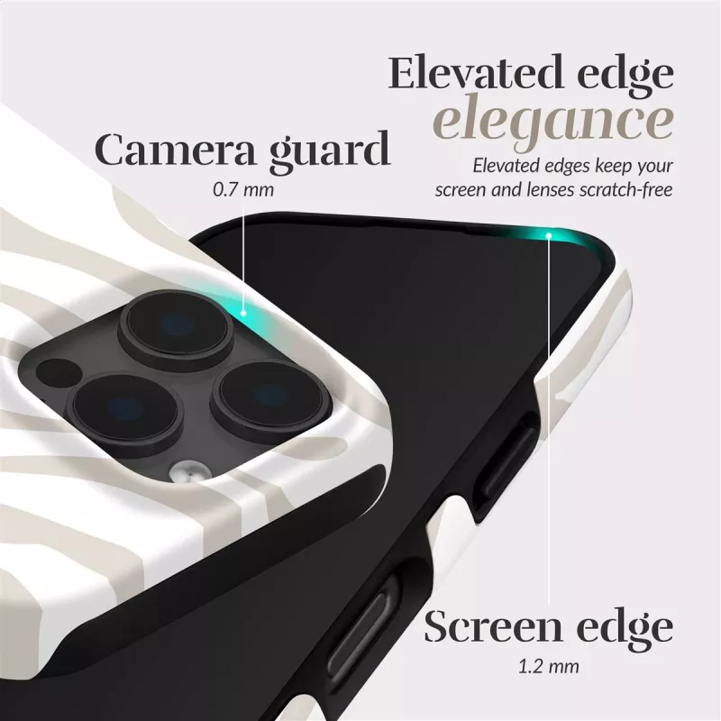 MIO Sandy Zebra Magsafe Case Kompatibel für Samsung S25 5G