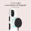 MIO White Marble Magsafe Case Kompatibel mit Samsung S25+ 5G