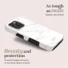 MIO White Marble Magsafe Compatible for iPhone 17