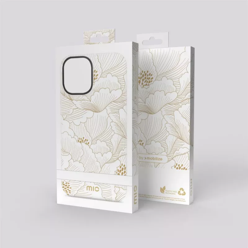 MIO White Roses Magsafe Kompatibel für iPhone 15 Pro