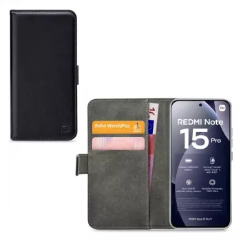 Mobilize Classic Gelly Wallet Book Case Xiaomi Redmi Note 15 Pro Black