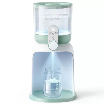 MOMCOZY Wasserwärmer mit Doppellicht für Nachtfütterungen