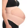 Momcozy Schwangerschafts-Bauchband (L) - Nude, bequemer und stützender Umstandsstützgürtel