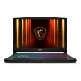 MSI Katana 15 HX B14WFK-610NL Gaming Notebook, 15,6 inch Full HD, Intel Core i7-14650HX, 16GB DDR5, 512GB SSD, NVIDIA GeForce RTX 5060 8GB, Windows 11 Home, Schwarz
