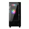 MSI PAG PANO M110A Micro-ATX Gaming-Gehäuse – Schwarz