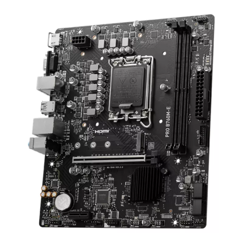 MSI PRO B760M-E DDR5 LGA1700 Micro-ATX-Motherboard