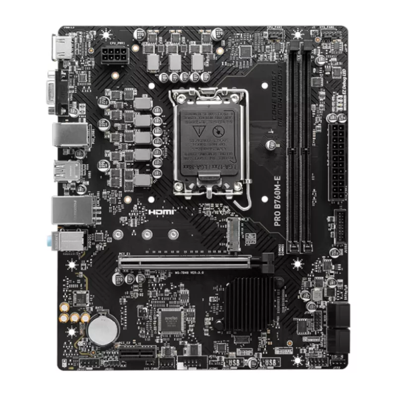 MSI PRO B760M-E DDR5 LGA1700 Micro-ATX-Motherboard