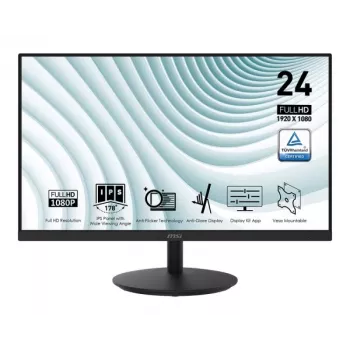 MSI PRO MP242 23,8 inch IPS Full HD Monitor - Schwarz (generalüberholt)