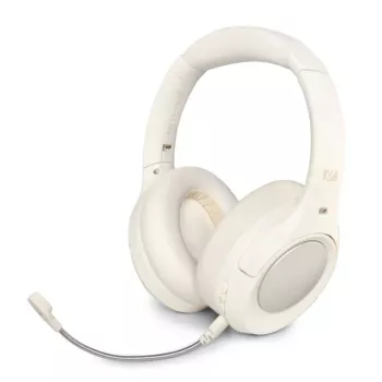 Muse M-295 ANCW Kabellose Over-Ear-Kopfhörer mit aktiver Geräuschunterdrückung, Weiß