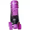 MUUWMI Disco Kinder-Rollschuhe, verstellbare Größe 35-38 EU, Lila