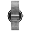 MVMT Herren-Automatikuhr 28000089-D 42mm Edelstahlgehäuse schwarzes Lederarmband