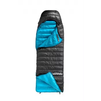 NATUREHIKE CW400 Daunenschlafsack Entendaunen Größe M Schwarz NH18C400-D
