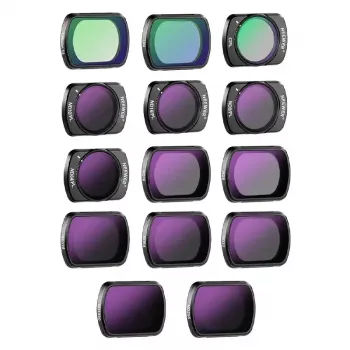 NEEWER FL-P10 Filter Kit für DJI Osmo Pocket 3 (ND8~1000, LPR, MIST1/4, CPL, ND8/PL~ND64/PL)