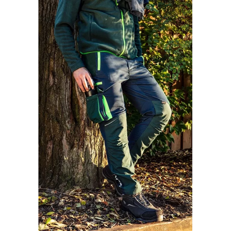 NEO TOOLS 81-216-XXL Arbeitsjacke Grau/Grün