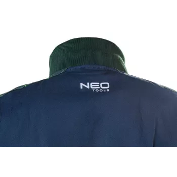 NEO TOOLS 81-216-XXL Arbeitsjacke Grau/Grün